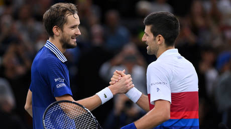 Djokovic defended the rights of players such as Daniil Medvedev.