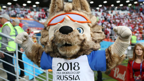 Russia 2018 World Cup mascot ‘Zabivaka’.