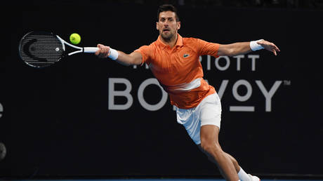 Djokovic prevailed in his semifinal with Medvedev.