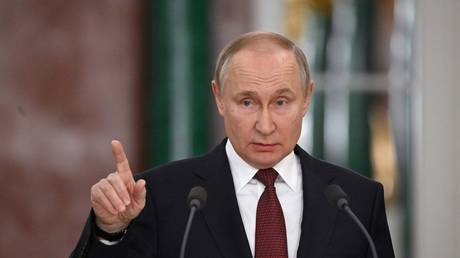 FILE PHOTO: Russian President Vladimir Putin