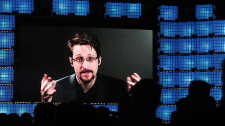 FILE PHOTO. NSA whistleblower Edward Snowden