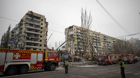 Zelensky aide flip-flops on apartment block blast