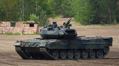 Leopard 2 A7 main battle tank of the German armed forces Bundeswehr.