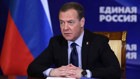 FILE PHOTO. Deputy head of Russia's Security Council Dmitry Medvedev