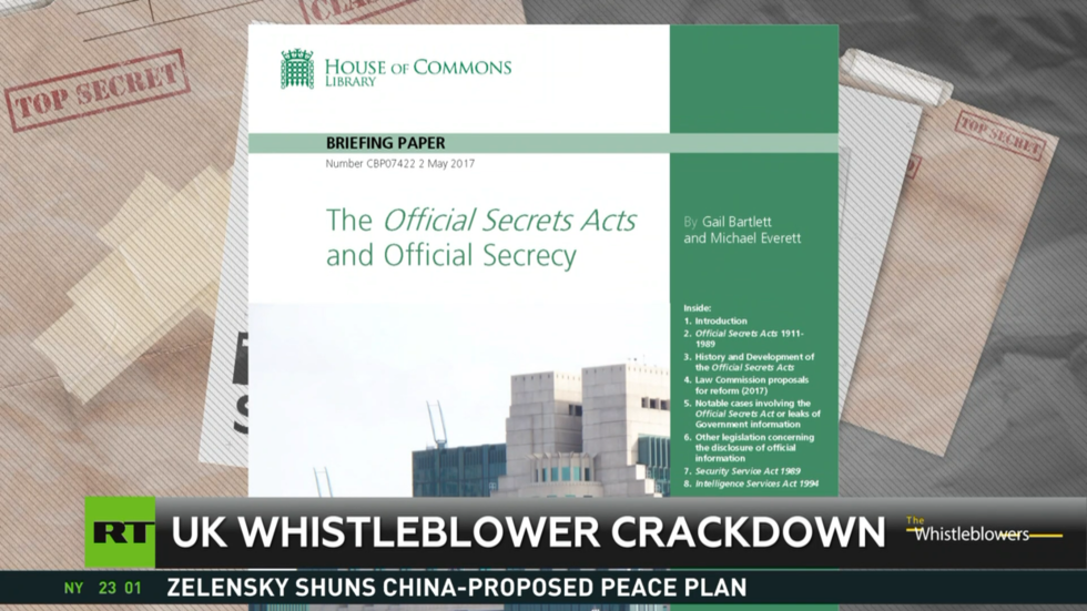 UK Espionage Laws — RT The Whistleblowers