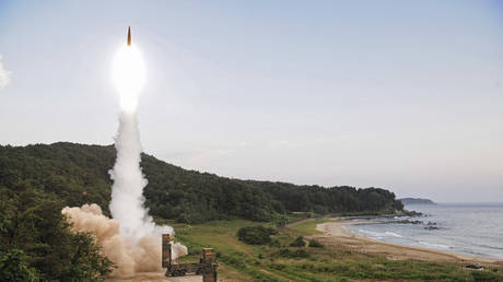 South Korea's Hyunmoo II ballistic missile.