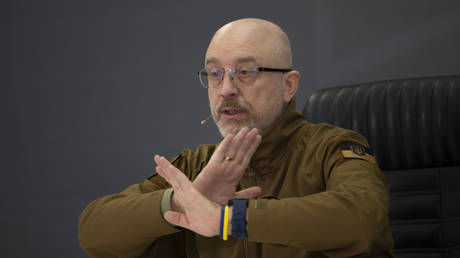 Ukrainian Minister of Defense Alexey Reznikov