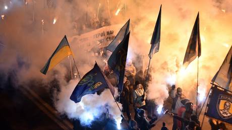 West-backed forces use neo-Nazis as tool, exiled Ukrainian opposition leader says