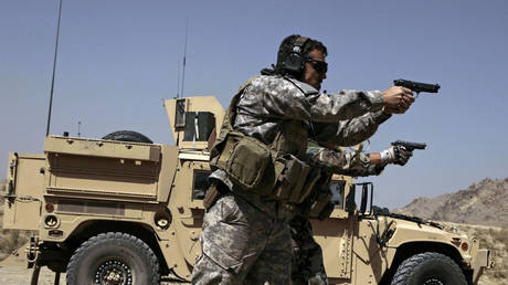 FILE PHOTO. US Army soldiers from 7th Special Forces Group.