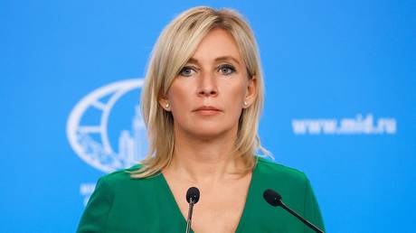 FILE PHOTO. Maria Zakharova.