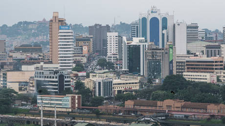 A view of the city of Uganda’s capital Kampala.