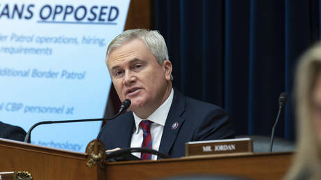 House Oversight Committee Chairman Rep. James Comer speaks at a hearing on Capitol Hill in Washington, DC, February 7, 2023