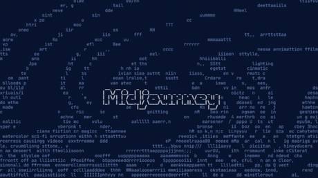The homepage for the Midjourney artificial intelligence program.