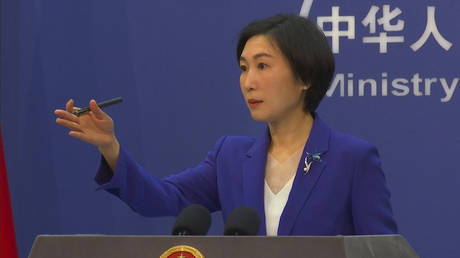 FILE PHOTO: Chinese Foreign Ministry spokeswoman Mao Ning