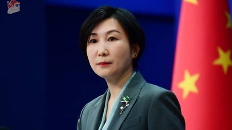 Chinese Foreign Ministry spokeswoman Mao Ning delivers a press briefing, February 27, 2023