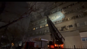 Children among seven dead in Moscow fire (VIDEO)