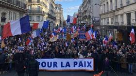 Des manifestations anti-OTAN frappent la France