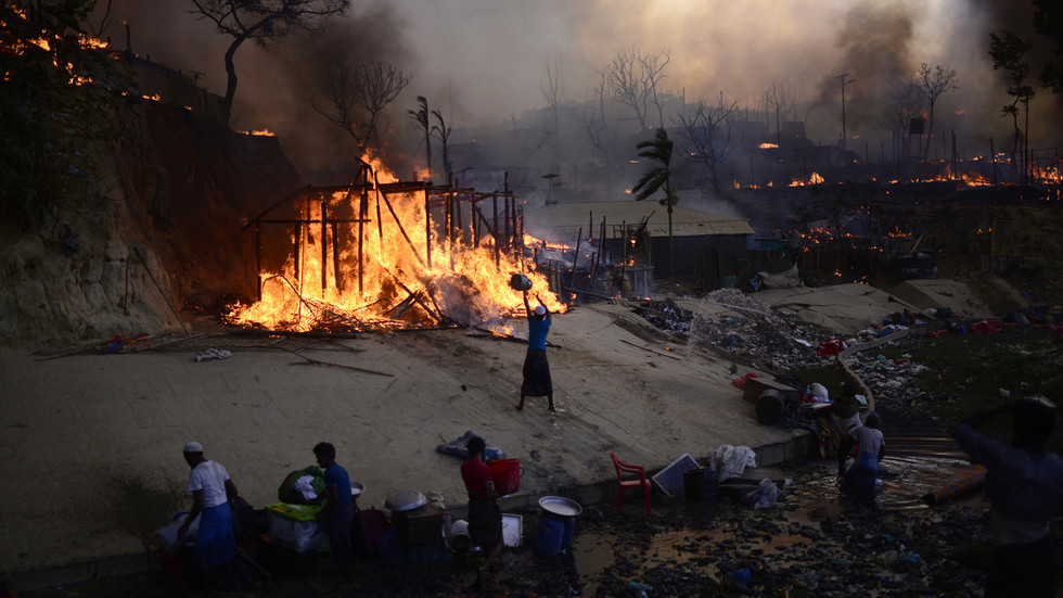 Huge refugee camp blaze was ‘deliberate sabotage’ – investigators — RT World Information