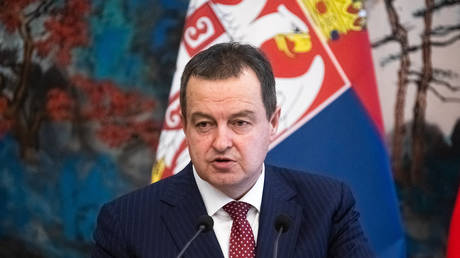 FILE PHOTO. Serbian Foreign Minister Ivica Dacic.