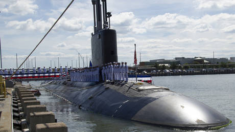 Virginia-class attack submarine USS Minnesota.