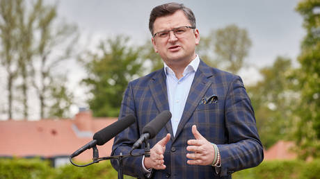 Ukraine's Foreign Minister Dmytro Kuleba.