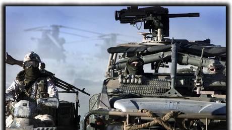 FILE PHOTO. Australian SAS Soldiers on Patrol near Bagram, Afghanistan.