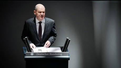 German Chancellor Olaf Scholz.