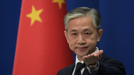 Chinese Foreign Ministry spokesman Wang Wenbin