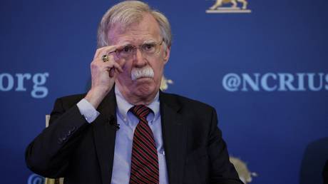 John Bolton speaks at a panel hosted by the National Council of Resistance of Iran in Washington, DC, August 17, 2022