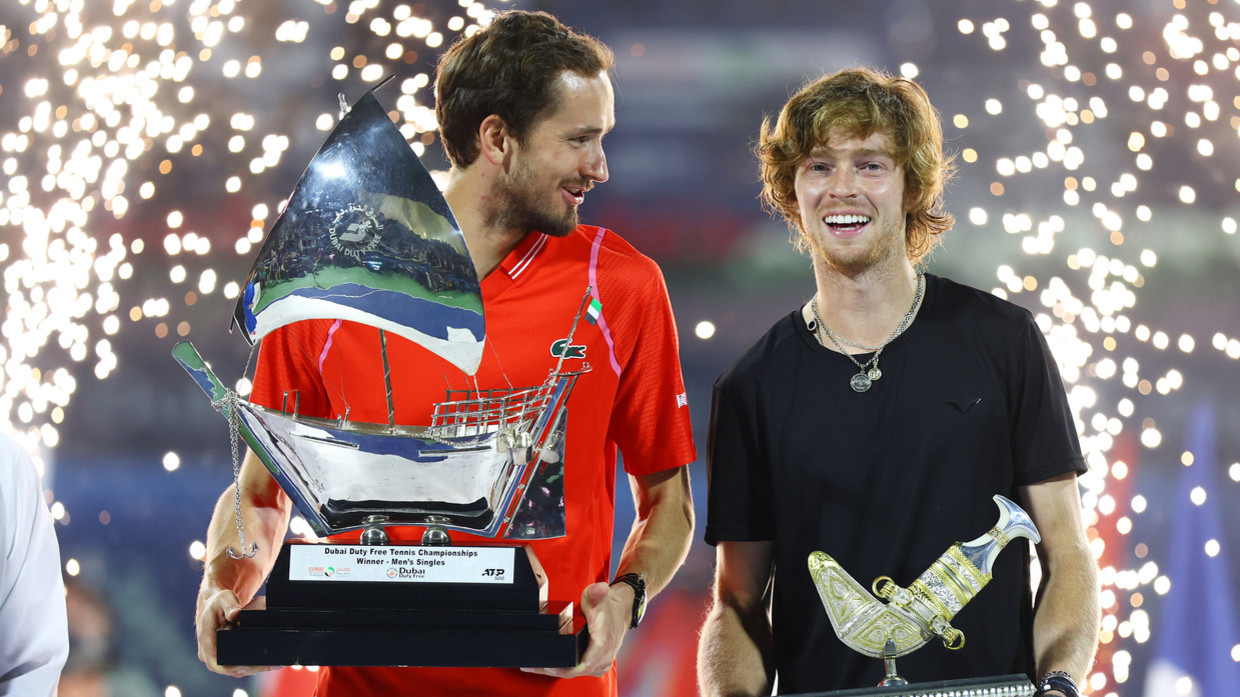 Andrey Rublev defeats Alexander Zverev In Dubai, ATP Tour