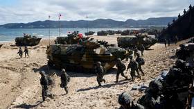 US, South Korean forces rehearse amphibious landing