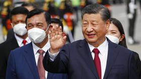 Chinese leader arrives in Moscow