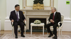 Putin-Xi meeting kicks off in Moscow