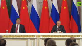 LATEST: Putin and Xi Jinping make statements in Moscow