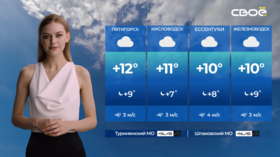 Russian TV channel unveils AI weather girl