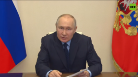 LATEST: Putin chairs meeting with government