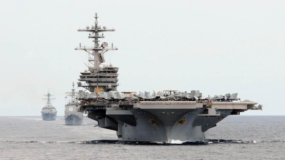 US expands carrier mission for more military ‘options’