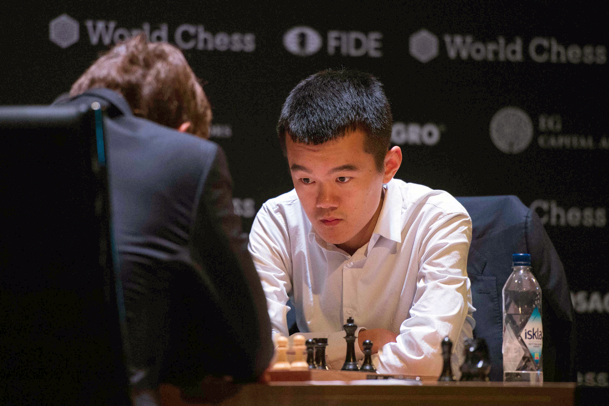 Ding Liren makes history as China's first men's world chess champ