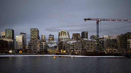FILE PHOTO: The skyline of Oslo, Norway, December 8, 2022