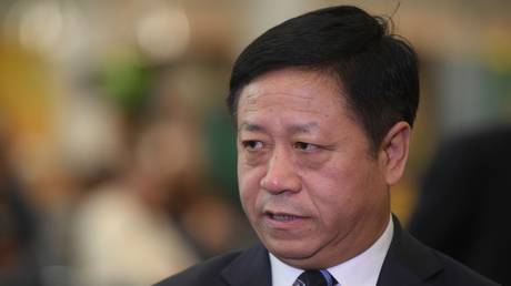 China's Ambassador to Russia Zhang Hanhui