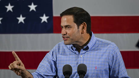 US Senator Marco Rubio speaks at an event in Hialeah, Florida, 2022.