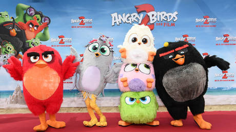 FILE PHOTO: : Angry Birds characters attend the premiere of the movie "Angry Birds 2 - Der Film", September 01, 2019, Berlin, Germany