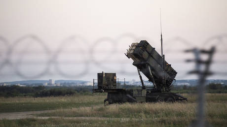 FILE PHOTO: A MIM-104 Patriot anti-aircraft missile system in Rzeszow, Poland.