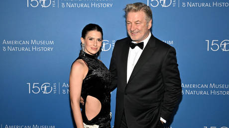 File photo: Alec Baldwin and his wife Hilaria attend the American Museum of Natural History Gala on December 01, 2022 in New York City.