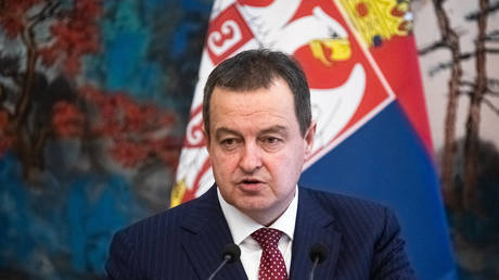 Serbian Foreign Minister Ivica Dacic