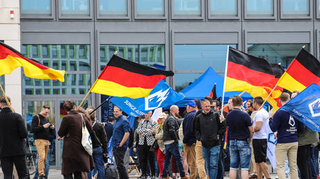 Junge Alternative campaign event in North Rhine-Westphalia