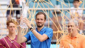 Medvedev earns historic win at Miami Open