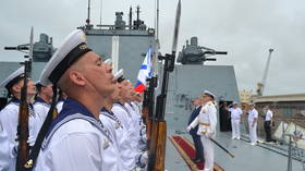 Russian warships visit east African seaport