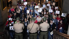 US lawmakers expelled over gun control protest