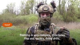 Reuters interviews soldier 'Adolf' in Ukraine